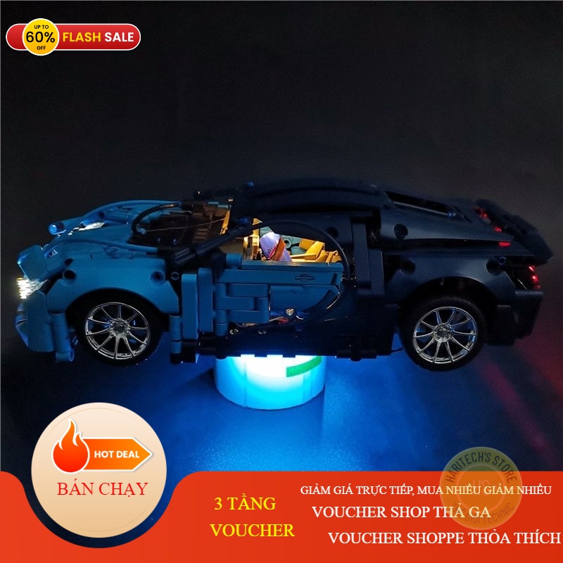 BỘ ĐÈN LED CHO CÁC MẪU LEGO SIÊU XE, XE CÔNG TRÌNH CÓ HƯỚNG DẪN