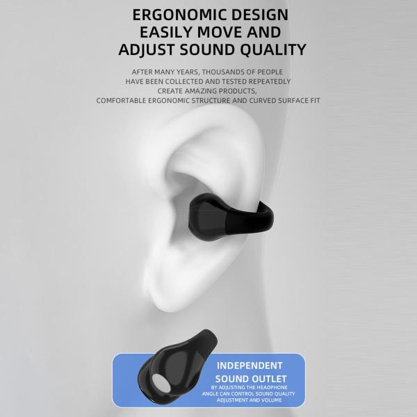 Tai Nghe Bluetooth Không Dây Air6 40mAh Kẹp Vành Tai Chất Lượng Cao