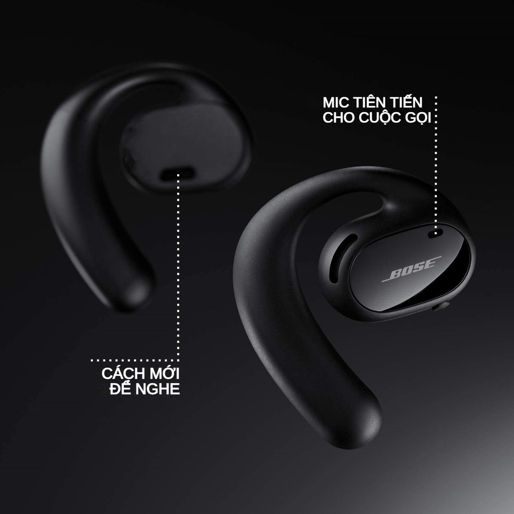 Tai nghe không dây mở Kehoer Sport Tai nghe Bluetooth thể thao có độ trễ thấp có micrô tích hợp