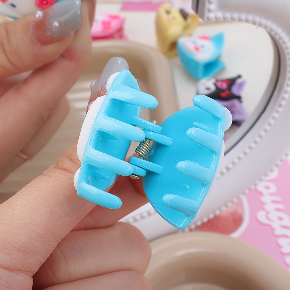 Sanrio Kẹp Tóc mini Hình kuromi mymelody cinnamoroll kawaii Dễ Thương Hợp Thời Trang Cho Bé