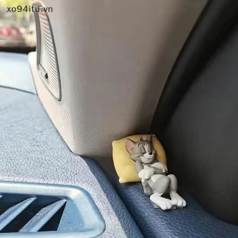Xoitu Mô Hình Mèo tom Và Chuột jerry Để Bàn Trang Trí Xe Hơi
