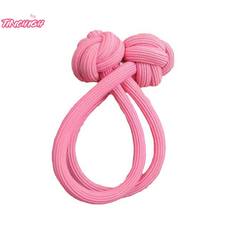 Dây Cột Tóc Cao Su Co Giãn Dày Dặn Siêu Bền Thiết Kế Đơn Giản Dễ Thương Cho Nữ