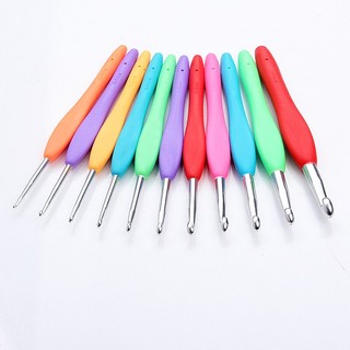 1 kim đan len tay cầm cao su 2.0-10.0mm