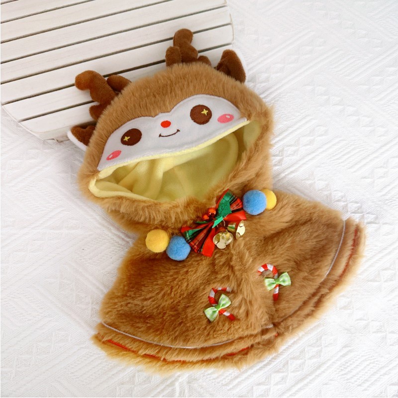 Búp Bê Nhồi Bông Vải cotton 20cm Hình Ông Già Noel Cây Thông Dễ Thương