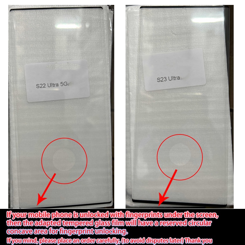 Set 3 Kính Cường Lực Bảo Vệ Màn Hình Điện Thoại samsung galaxy s23 s22 s21 s20 ultra plus 5g samsung s22ultra s23ultra