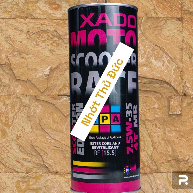 Dầu Nhớt Xe Tay Ga XADO Scooter Race 7.5w35 800ml