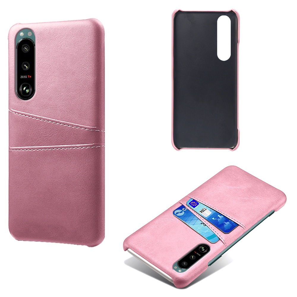 Bao Da Điện Thoại pu Siêu Mỏng Có Ngăn Đựng Thẻ Cho sony xperia 5 1 iii ii Ốp