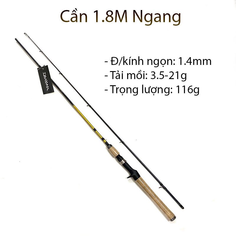 Cần câu lure DAIWA CROSSFIRE máy ngang và máy đứng, Cần câu máy DAIWA CROSSFIRE, ngọn ML