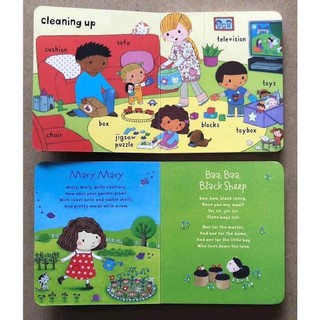 Bộ sách Usborne very first words (10 cuốn bìa cứng kèm Link file nghe)