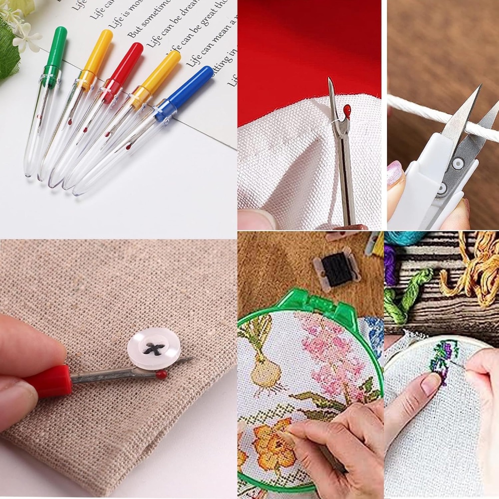 Dụng Cụ May Vá Thêu Chữ Thập / Chỉ May Vá Thủ Công