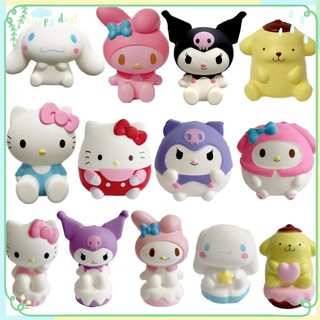 Đồ chơi nắn bóp Supfine giảm căng thẳng hình Sanrio Hello Kitty Jumbo Kuromi Cinnamoroll My Melody cho trẻ em/người lớn