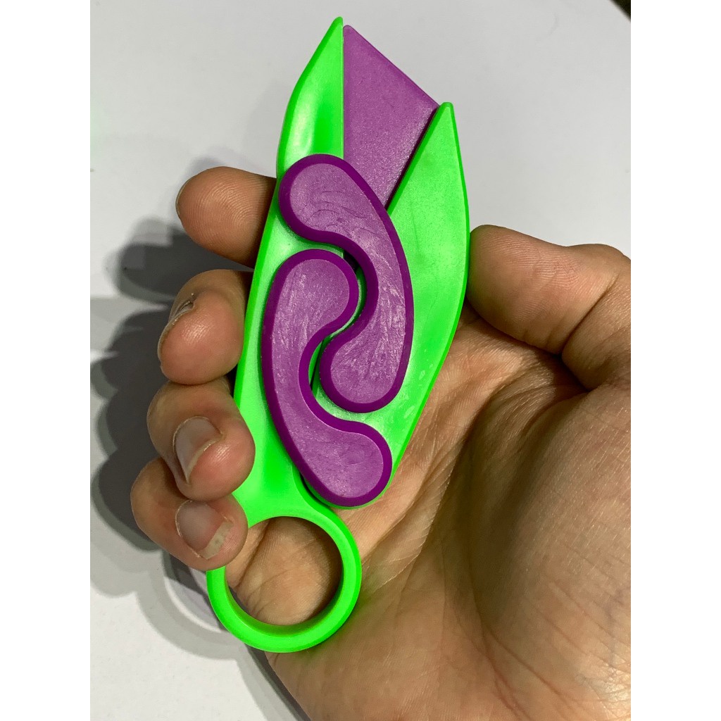 Dao Xoay in 3d Sáng tạo - An toàn cho bé - đồ chơi giải nén gấp hình bướm nhỏ đơn giản