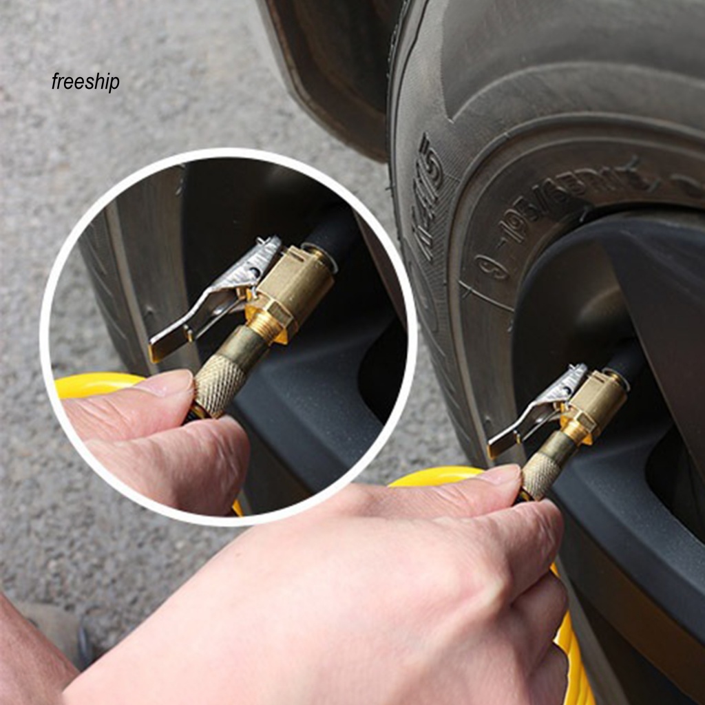 Đầu Nối Bơm Hơi Lốp Xe Bằng Kim Loại Chất Lượng Cao
