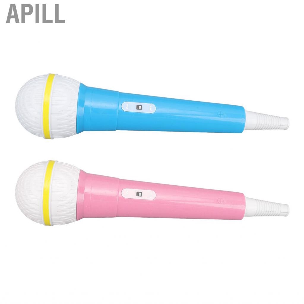 Apill Fake Microphone Safe Odorless  Prop Pretend Mic Toy