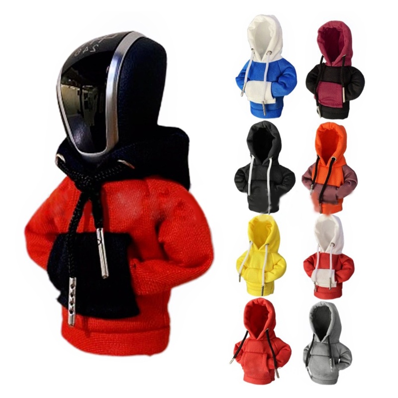 Mon Universal Gear Shifter Hoodie Car Gear Stick Shifter Cover Trang trí vui nhộn