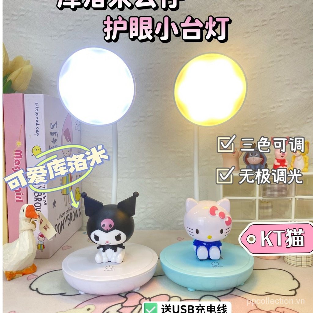 Đèn led Để Bàn Ba Tốc Độ Hình Gấu / Dâu Tây Dễ Thương Kèm Sạc usb Tiện Dụng Cho Phòng Ngủ / Ký Túc