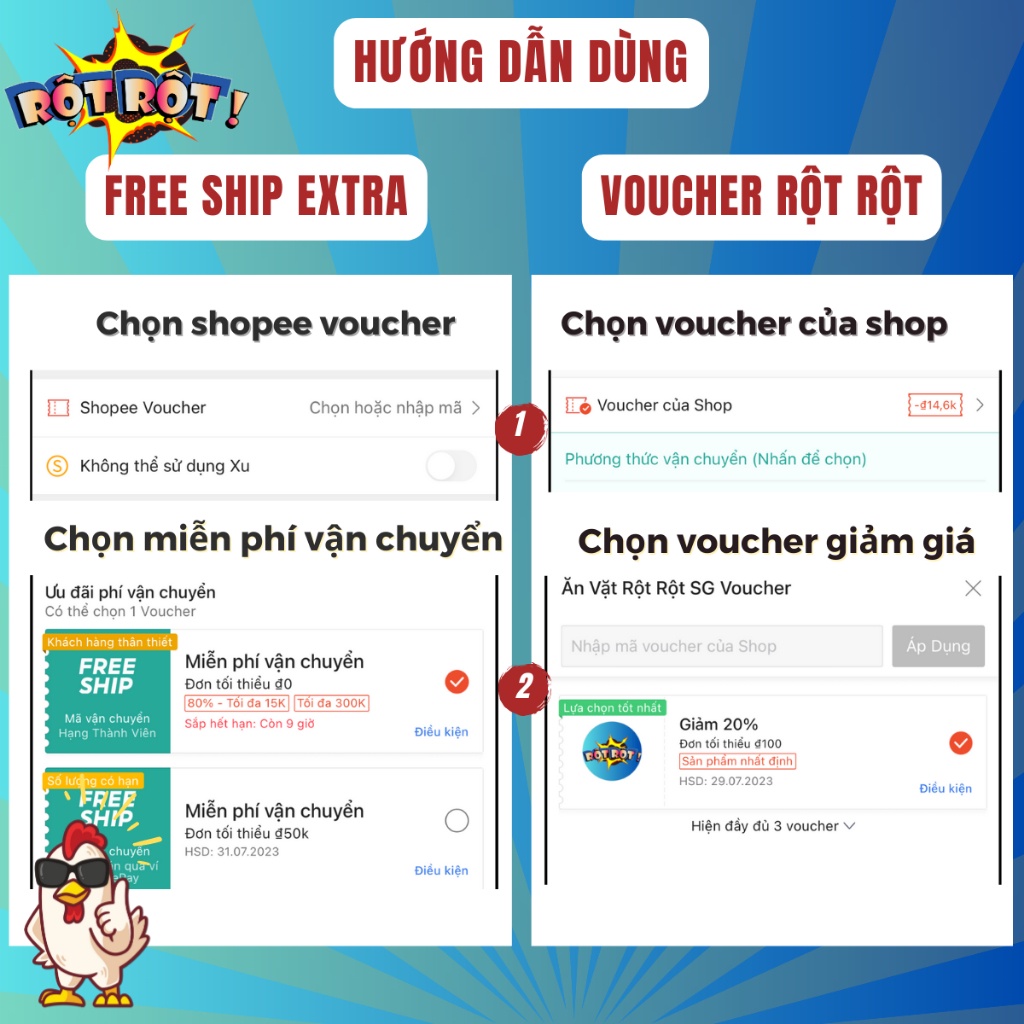 Đồ ăn vặt khô gà lá chanh mix vị bơ tỏi Thanh Huyền Thơm Ngon Đậm Đà Hấp Dẫn