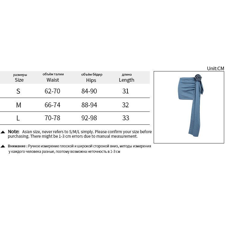 Chân váy jean Dáng Ôm In Hoa Cỡ Lớn Thời Trang Cho Nữ mw