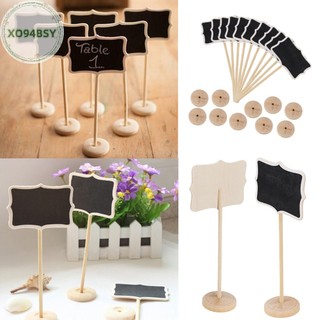 Set 1 bảng đen vn94bsy mini hình chữ nhật dùng trang trí đám cưới