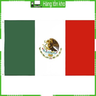 Xi Cờ mexico 3x5ft Hai Mặt Chất Liệu polyester