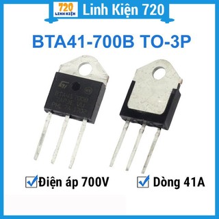 Sản phẩm linh kiện bta41-700b triac 41a/700v kiểu chân to-3p