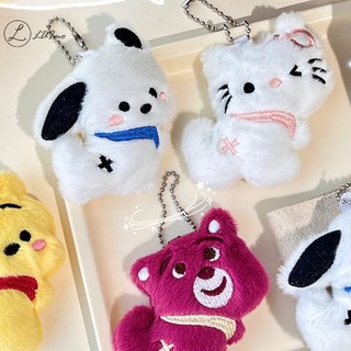 Móc Khóa Hình Gấu Bông / Gấu pooh / winnie / Mèo hello kitty Dễ Thương