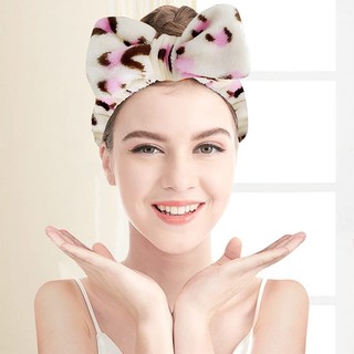 Mới Băng Đô Cài Tóc Họa Tiết Da Báo Thời Trang Cho Nữ