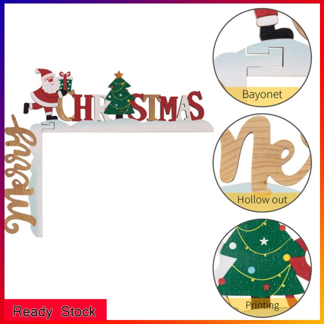 Khung Cửa Trang Trí Giáng Sinh Kích Thước 8X5 inches