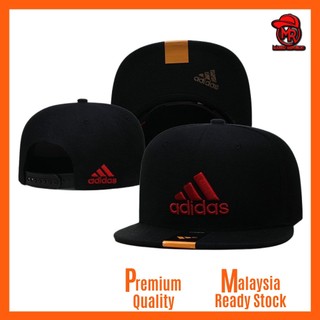Adidas Nón snapback Phong Cách hip hop Thời Trang Cho Nam Và Nữ (Màu Đen / Đỏ)