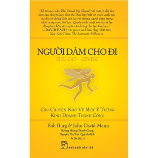 Sách-người dám cho đi