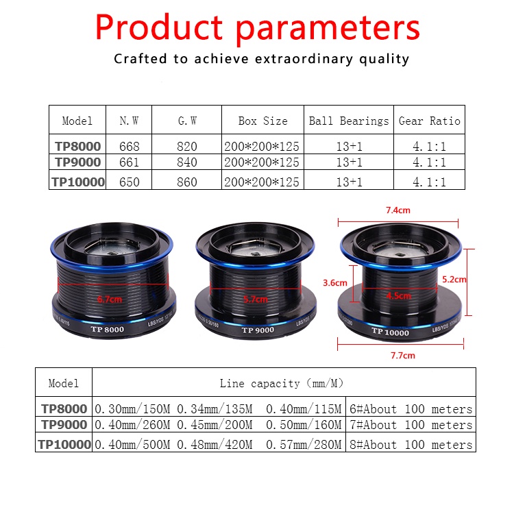 Máy Câu Cá 8000-10000 12 + 1 bb 4.1: 1 cnc Chuyên Nghiệp Chất Lượng Cao