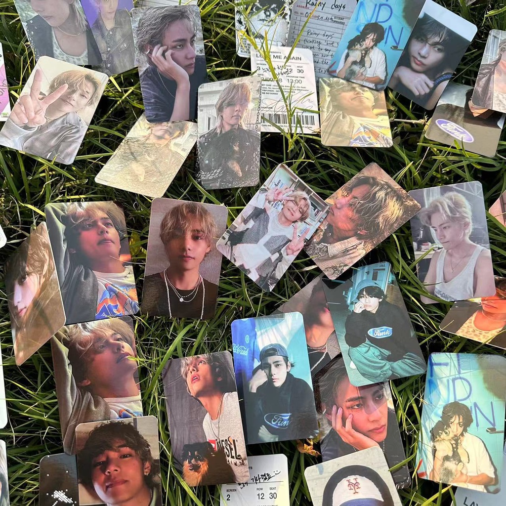 Set 2-7 Tấm Ảnh lomo Card j-hope v rm suga jin jin jk Nhóm Bts bangtan boys