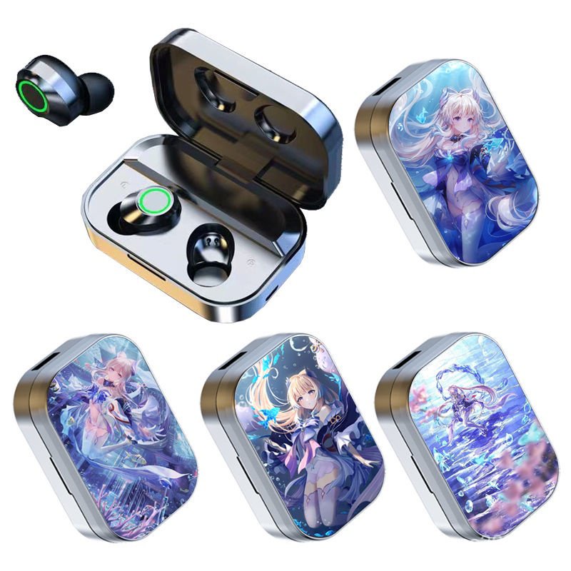 ★Genshin Impact★Kokomi Tai Nghe Nhét Tai Không Dây bluetooth Chơi game merchandise co-Brand