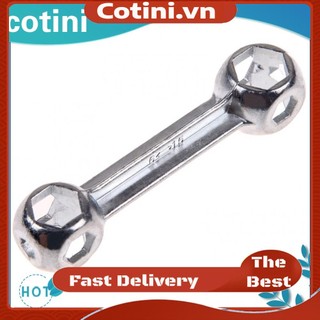 Cờ lê sửa chữa xe đạp 10 trong 1 đa năng 2 đầu lục giác