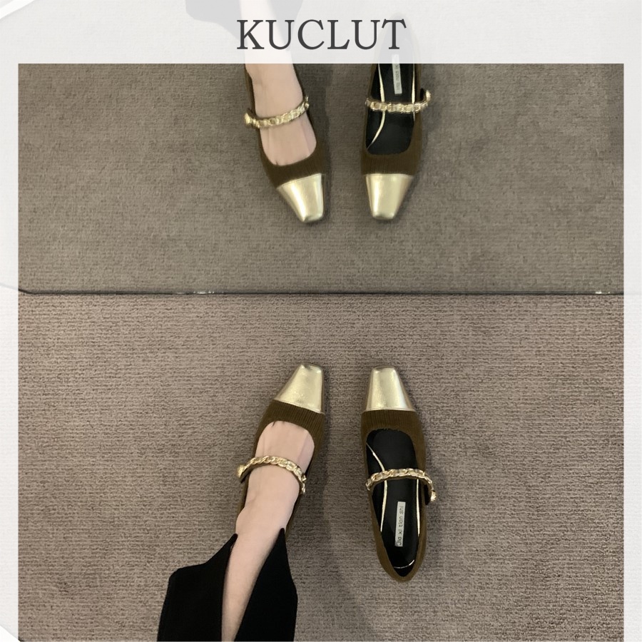 KUCLUT dép sandal nữ đế cao giày cao gót nữ đi chơi giày sandal Linh hoạt Thời trang Phối màu tinh tế Nổi bật FLF23B0L2I 46Z231115
