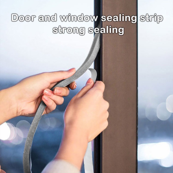 Cuộn Băng Keo Cách Nhiệt Chống Bụi / Thời Tiết 2m Tiện Dụng Cho Cửa Sổ / Cửa Ra Vào