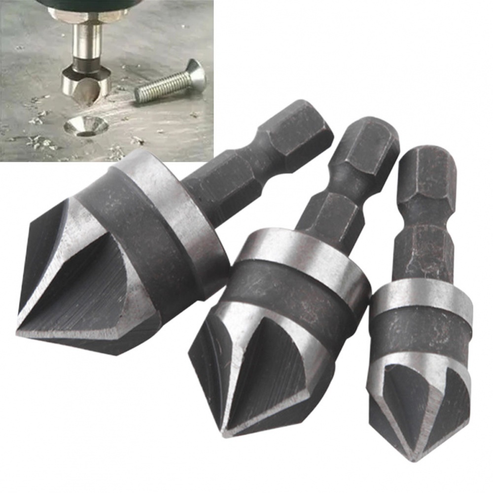 Mũi Khoan Bằng Thép carbon 90 Độ 12 / 16 / 19mm Chuyên Dụng