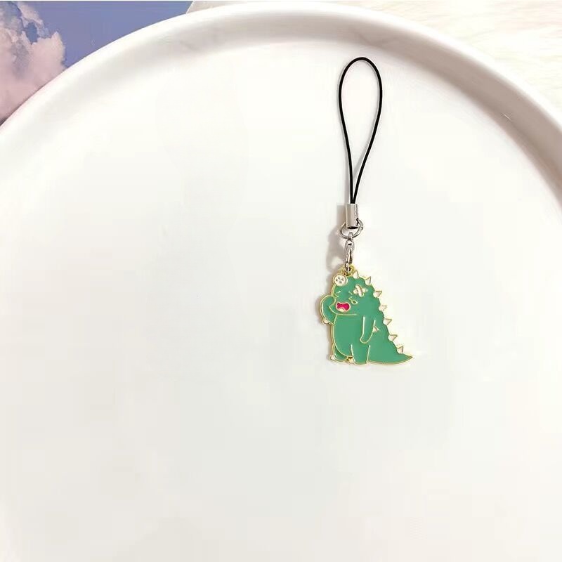 Dây Đeo Điện Thoại In Hoạt Hình Khủng Long Doraemon / Mèo Máy Doraemon Dễ Thương