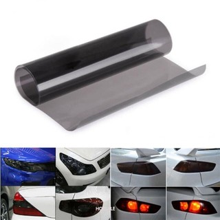 1 Cuộn film vinyl 30x 100cm Màu Khói Dán Đèn Pha / Đèn Hậu Xe Hơi