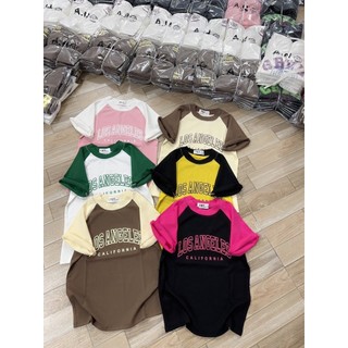 Áo thun babytee nữ dáng ôm nhẹ babytee losangeles