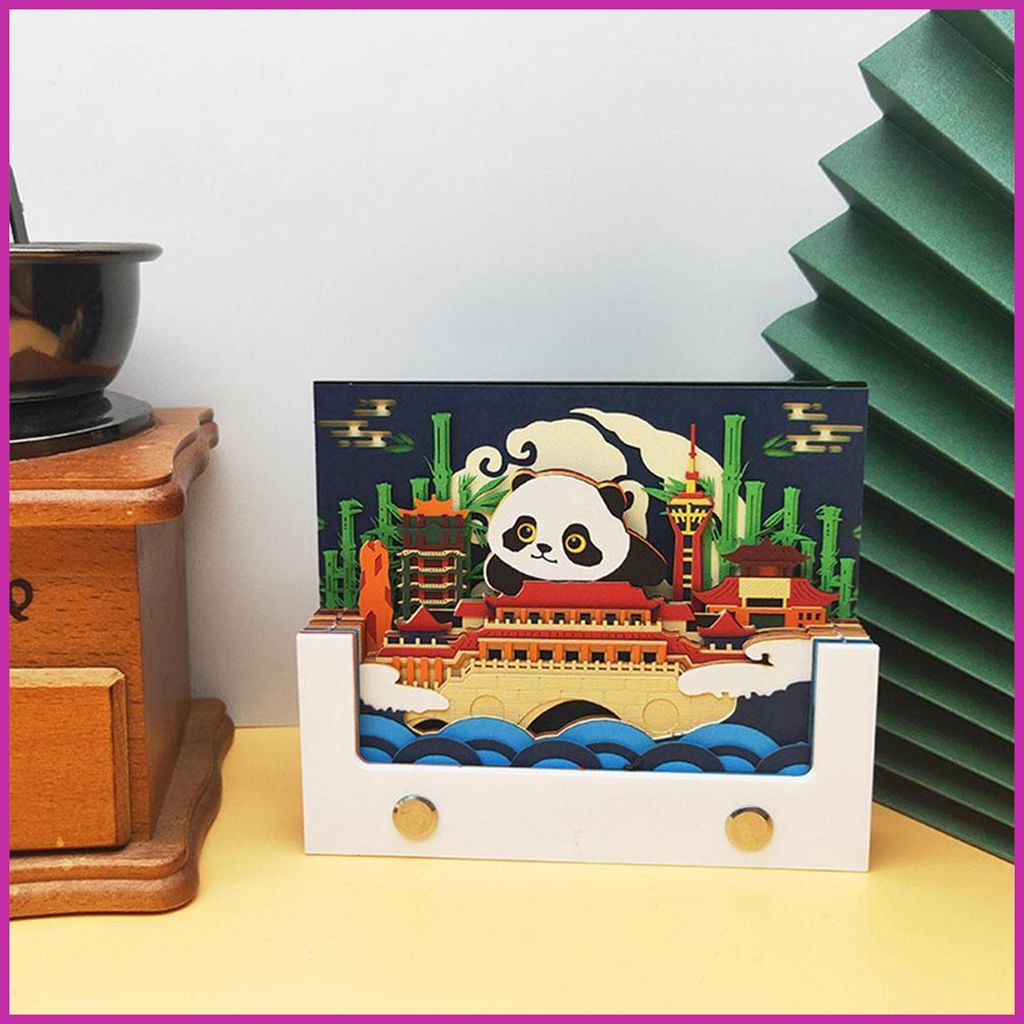 Lịch 3d 2024 Bằng Giấy Để Bàn Trang Trí Phòng Khách