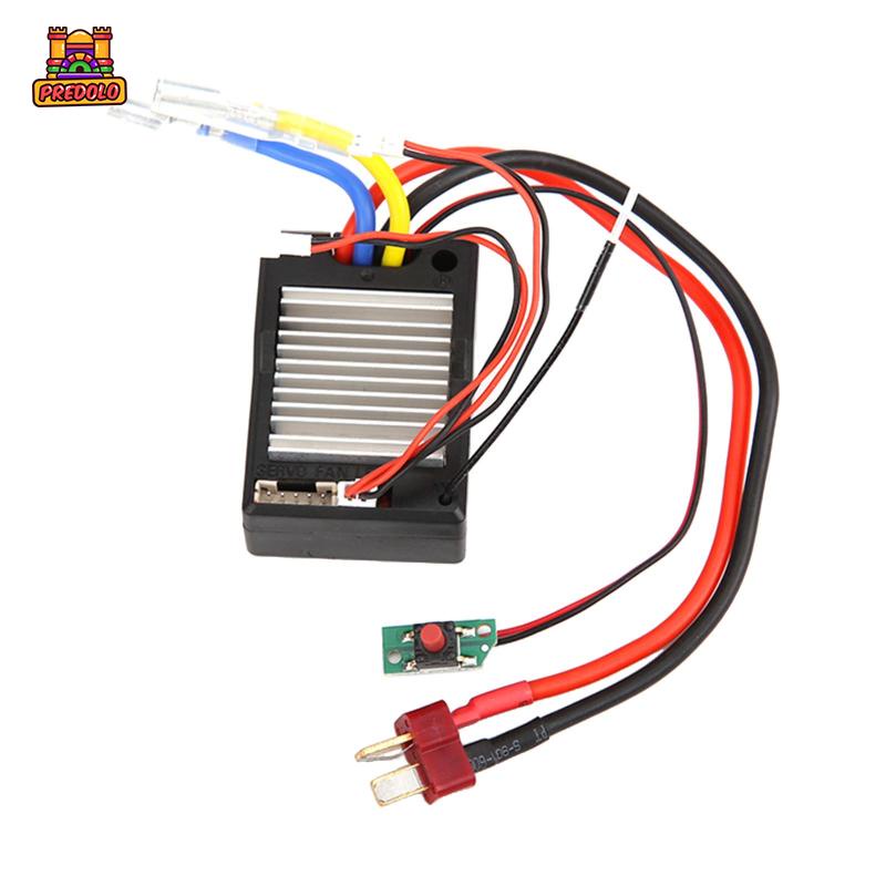 Predolo Nâng cấp Bộ điều khiển bảng mạch 3 trong 1 Phù hợp cho 12428 1242427 Xe mô hình RC