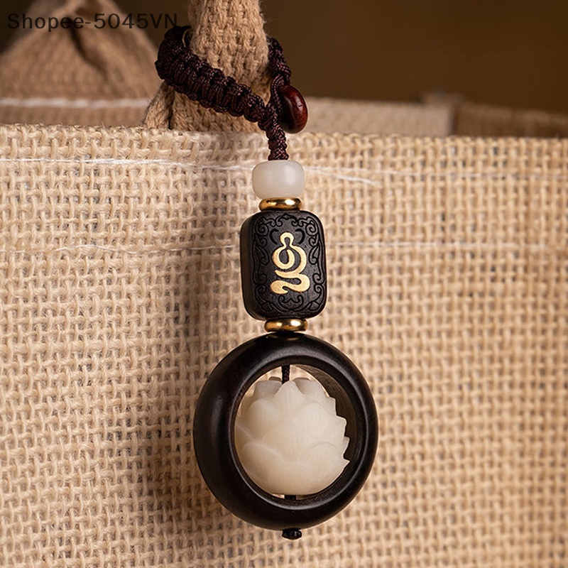 Móc Khóa Hạt Cườm Hình Hoa Sen Phật Giáo Mới Làm Quà Tặng Tượng Phật