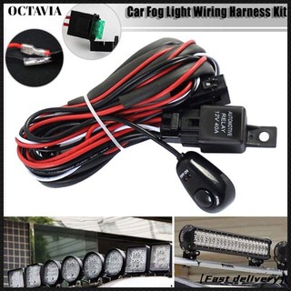 Dây công tắc đèn led 1 sang 2 công tắc cho xe hơi