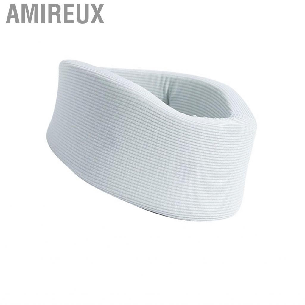 Amireux Neck Brace for Pain and Support 4D Honeycomb Silicone Comfortable Breathable Cervical Collar Office Reading Working Pressure Relief