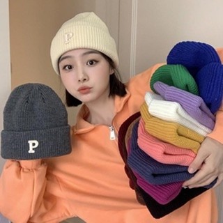 Mũ Len Dệt Kim Mũ Dệt Kim Unisex Thiết Kế Chữ Cổ Điển Nhiều Màu Sắc Thời Trang Thu Đông