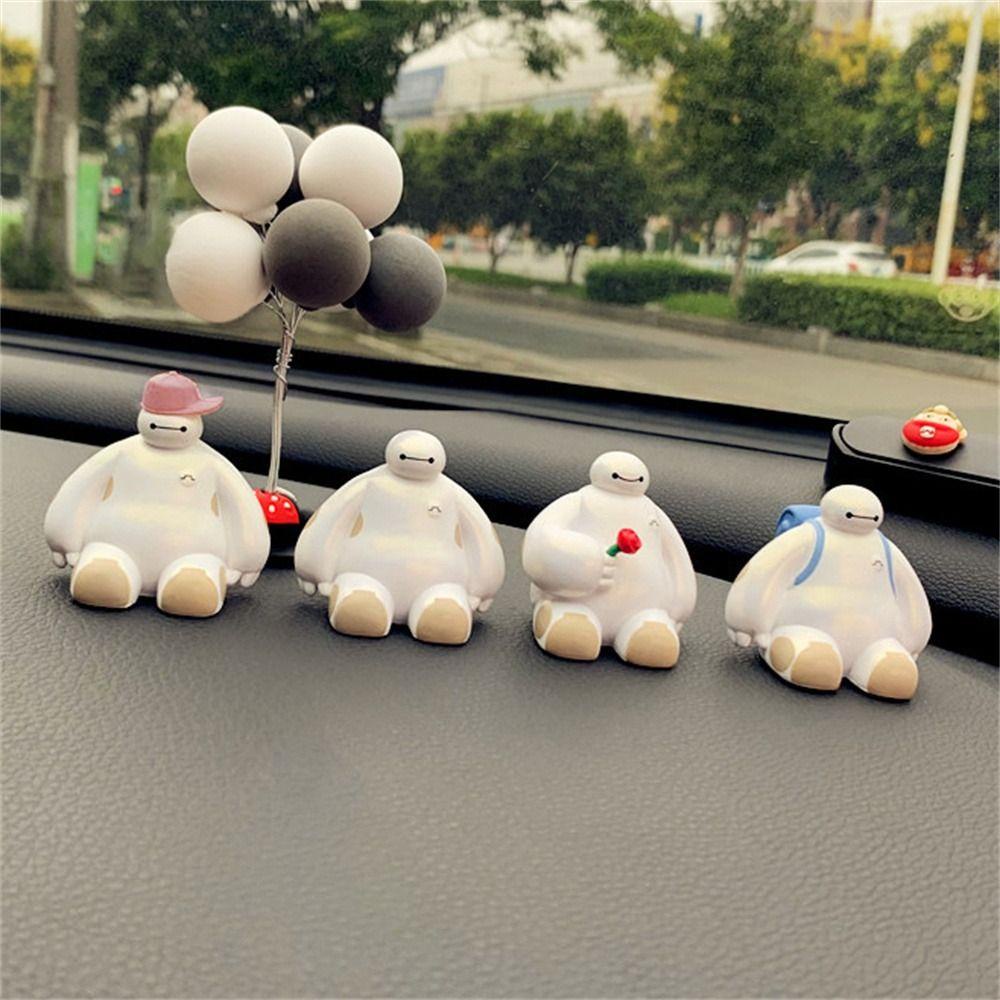 Lanfy Mô Hình robot baymax Hoạt Hình big hero Thủ Công Mỹ Nghệ Trang Trí Nhà Cửa