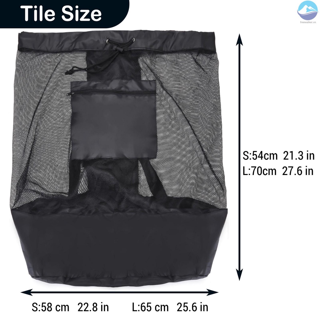 Túi đựng bóng rổ và bóng đá dung lượng lớn