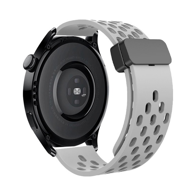 Dây Đeo Silicon Khóa Nam Châm Cho Đồng Hồ Thông Minh Amazfit Balance