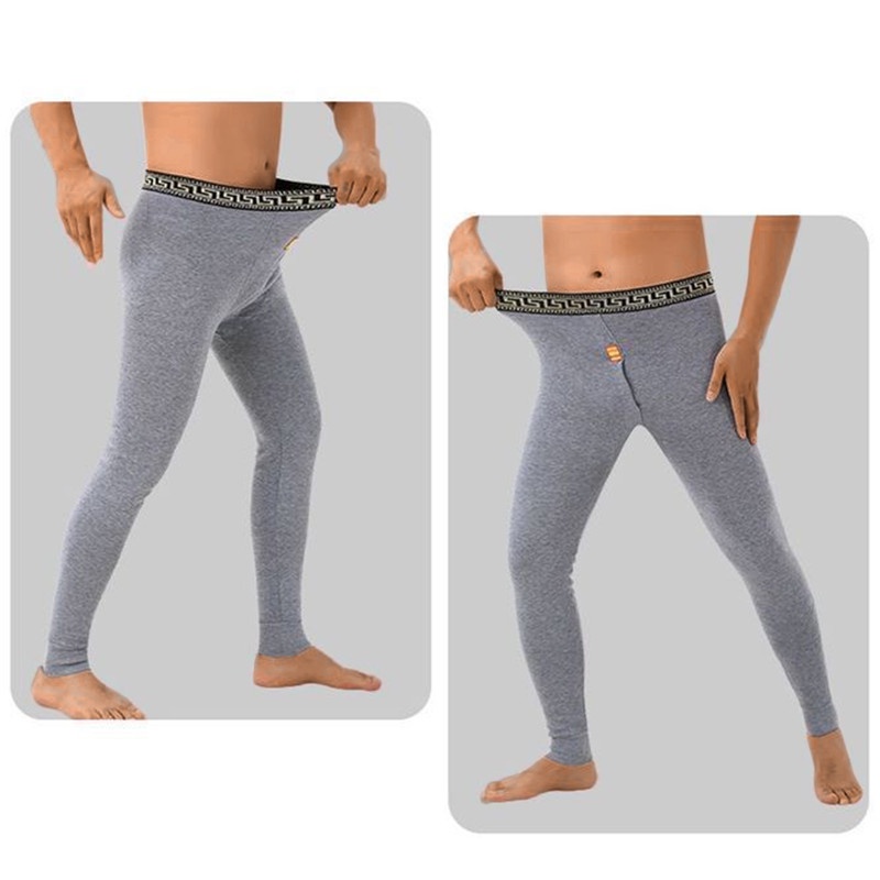 Quần Legging Dài Mềm Mại Giữ Ấm Mùa Đông Thoải Mái Cho Nam